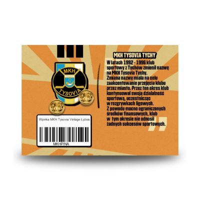 2. Wpinka MKH Tysovia Vintage Łyżwa