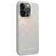 3. Etui Karl Lagerfeld Karl Lagerfeld Monogram Iridescent na iPhone 14 Pro - srebrne