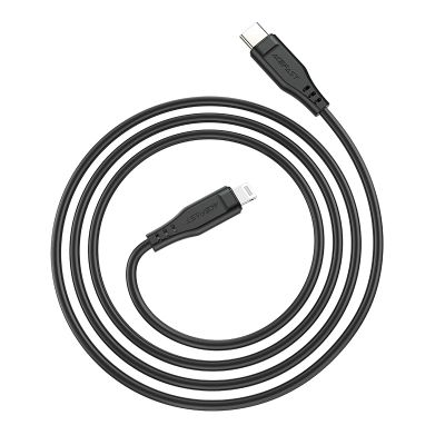 3. Kabel Acefast C3-01 Lightning - USB-C PD 30W 3A 480Mb/s 1,2m - biały
