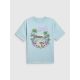 5. T-shirt bawełniany dziewczęcy 4F 4FJRSS26TTSHF3981-33S