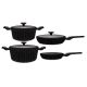 COOKWARE SET 7 PCS SILICON LID BR-1520