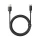 Kabel Baseus Silky 3A USB-A - USB-C 1m - czarny