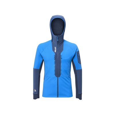 7. Kurtka narciarska męska MILLET M PIERRAENT HOODIE niebieska