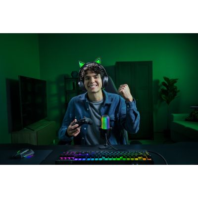 7. Zestaw słuchawkowy Razer Kraken Kitty V3 Pro Nauszne