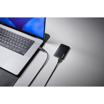 6. Intenso 3823461 Zewnętrzny dysk SSD 1 TB USB Typu-A 3.2 Gen 1 (3.1 Gen 1) Czarny