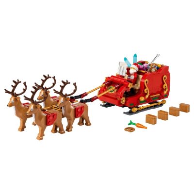 10. LEGO 40499 Sanie Świętego Mikołaja