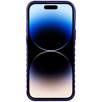 4. Etui Audi IML MagSafe na iPhone 14 Pro - niebieskie