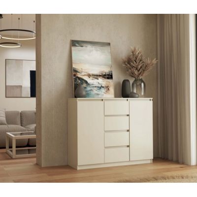 8. KOMODA 2 DRZWI 4 SZUFLADY KASZMIR KOMPLET