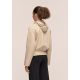 4. Kurtka damska CASALL Aria Zip Hoodie Jacket kolor beżowy