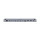 10. UNITEK STACJA DOKUJĄCA KVM 2X HDMI, 1X DP 4K, USBC, MST, HDMI 2.0 Z PODSTAWKĄ