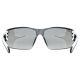 Okulary rowerowe UVEX Equate, white matt/mir.silver