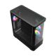 9. MODECOM OBUDOWA VOLCANO AQ 100 ARGB MIDI CZARNA