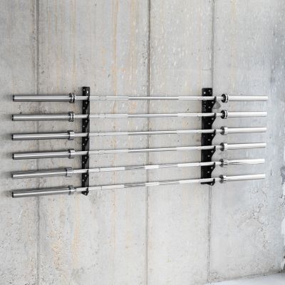 6. STR46 WIESZAK UCHWYT PRZYŚCIENNY NA GRYFY OLIMPIJSKIE COMMERCIAL HMS