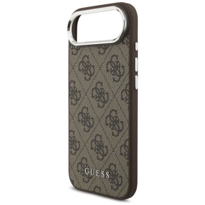 6. Etui Guess 4G Classic Logo MagSafe na iPhone Air - brązowe