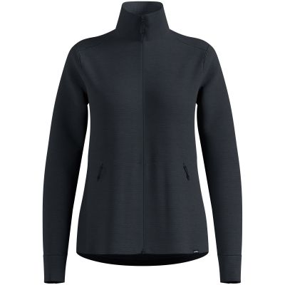 Bluza rozpinana damska Odlo GRID FLEECE Mid layer full zip czarna