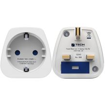 TRAVEL BLUE PRZEJŚCIÓWKA ADAPTER SHUCKO -> UK