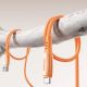 11. Kabel Joyroom S-A59 Vibrant Series 3A USB-A - USB-C 1,2m - pomarańczowy