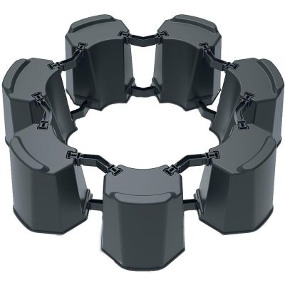 3. PODSTAWA DO ZBIORNIKA NA WODĘ DESZCZÓWKĘ MODULAR 6 BASECAN ANTRACYT