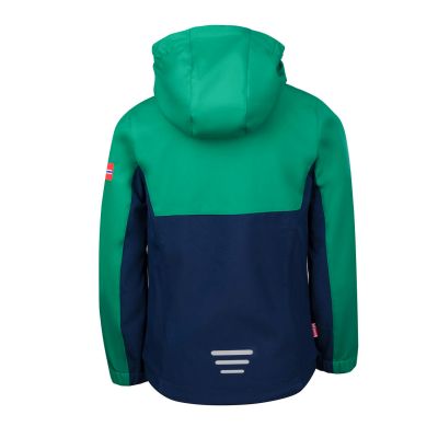 2. Kurtka softshell Trollkids Kids Kristiansand Jacket pepper Jr 320-327