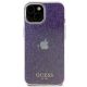 3. Etui Guess IML Faceted Mirror Disco Iridescent do iPhone 15 - różowe