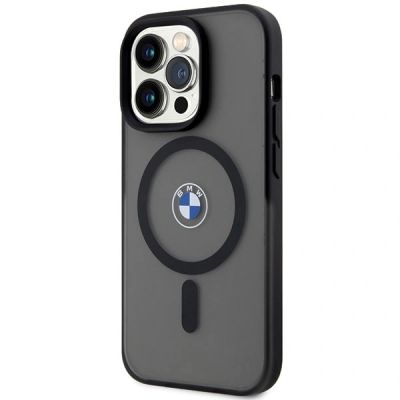 2. Etui BMW Signature MagSafe na iPhone 14 Pro - czarne