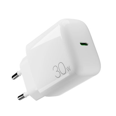 6. Ładowarka sieciowa Puro PROLITE 30W USB-C - biała
