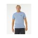 Koszulka męska RIP CURL Wettie Passage Icon Tee niebieska