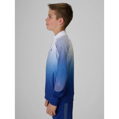 5. Bluza sportowa regular bez kaptura chłopięca 4F 4FJRSS26TFSWM1043-90A