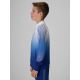 5. Bluza sportowa regular bez kaptura chłopięca 4F 4FJRSS26TFSWM1043-90A