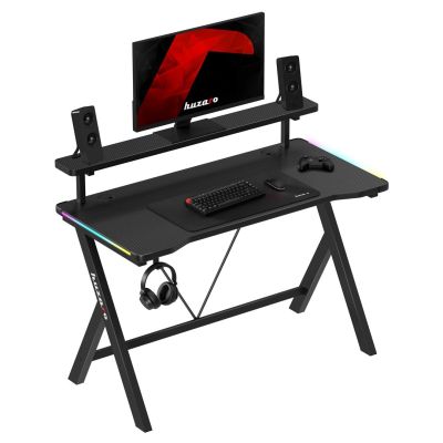 3. Biurko Huzaro Hero 1.9 RGB Black