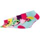 Skechers 6PPK Girls Casual Fancy Sneaker Socks SK43082-4203 Wielokolorowe 27-30