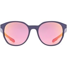Okulary przeciwsłoneczne Uvex LGL 54 - blue matt/mirror purple