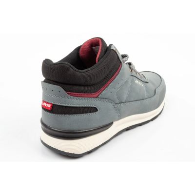 4. Levi's buty dziecięce trzewiki młodzieżowe Sierra za kostkę szare