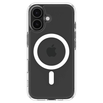 6. Etui Spigen Ultra Hybrid "T" MagSafe na iPhone 16 - białe