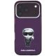 3. Etui Karl Lagerfeld IML Ikonik Sketch Print MagSafe na iPhone 18 Pro / 17 Pro - burgundowe