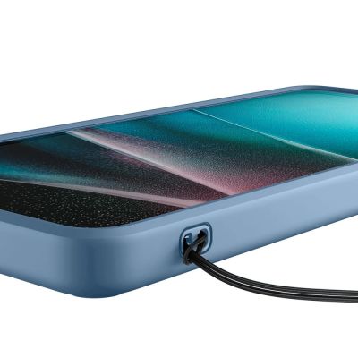 5. Etui Spigen Ultra Hybrid Mag MagSafe na Samsung Galaxy S26 Ultra - przezroczysto-niebieskie