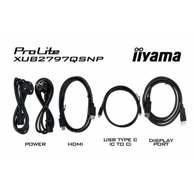 12. Monitor iiyama ProLite XUB2797QSNP-B1 27" 2560 x 1440 px Wide Quad HD LED Czarny