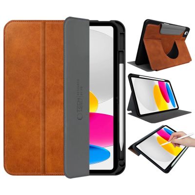 5. Etui Tech-Protect Fleece na iPad 10.9” 10 / 2022 / 11” 11 / 2025 - brązowe