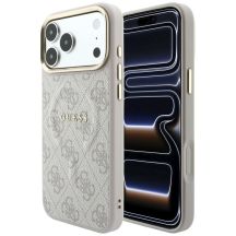 Etui Guess Embossed 4G Classic MagSafe na iPhone 17 Pro / 18 Pro - różowe