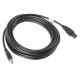 Kabel Lanberg CA-USBA-10CC-0050-BK (USB 2.0 M - USB 2.0 typu B M; 5m; kolor czarny)