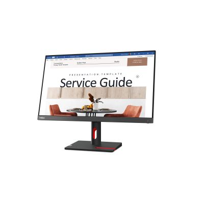 4. Lenovo ThinkVision S24i­30 23.8"FHD IPS 100Hz 250 nits AG VGA HDMI Raven Black