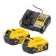 8. Ładowarka DCB1104 + 2x5Ah DCB1104P2 DEWALT