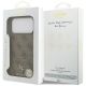 8. Etui Guess 4G Small Classic Logo MagSafe na iPhone 17 Pro Max / 18 Pro Max - brązowe