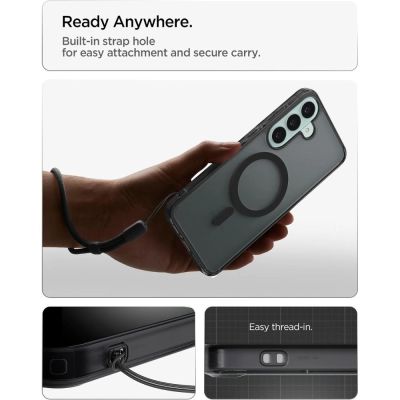 8. Etui Spigen Ultra Hybrid Mag MagSafe na Samsung Galaxy S26 FE - czarne
