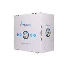 Kabel sieciowy Extralink EX.8710 (FTP; 305m; kolor czarny)