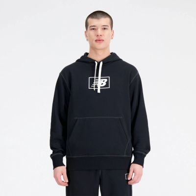 7. Bluza z kapturem New Balance Essentials Hoodie M MT33508BK