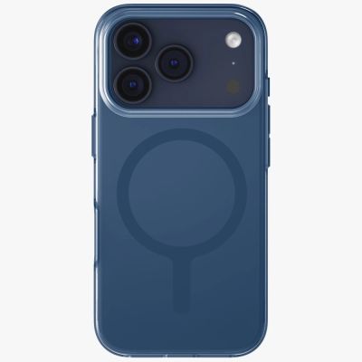 2. Etui UNIQ Clario Magclick Charging na iPhone 17 Pro - niebieskie