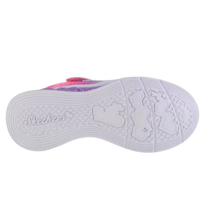 4. Skechers Flutter Heart Lights 302315L-PKMT Różowe 30