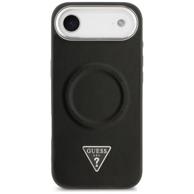 3. Etui Guess Triangle Logo MagSafe na iPhone Air - czarne