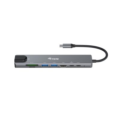 2. Adapter USB Equip 133497 USB Type-C Czarny, Szary